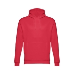 Unisex hooded sweatshirt, 320 g/m2, THC Phoenix red colour first view