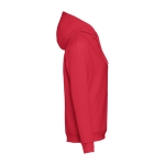 Unisex hooded sweatshirt, 320 g/m2, THC Phoenix red colour third view