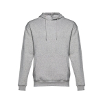 Unisex hooded sweatshirt, 320 g/m2, THC Phoenix grey colour first view