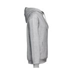 Unisex hooded sweatshirt, 320 g/m2, THC Phoenix grey colour third view