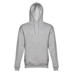 Unisex hooded sweatshirt, 320 g/m2, THC Phoenix grey colour fourth view