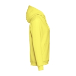 Unisex hooded sweatshirt, 320 g/m2, THC Phoenix yellow colour third view