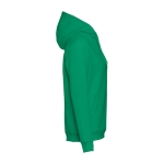 Unisex hooded sweatshirt, 320 g/m2, THC Phoenix green colour third view