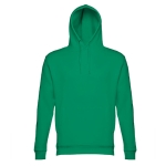 Unisex hooded sweatshirt, 320 g/m2, THC Phoenix green colour fourth view