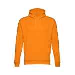 Unisex hooded sweatshirt, 320 g/m2, THC Phoenix orange colour first view