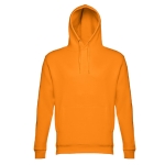 Unisex hooded sweatshirt, 320 g/m2, THC Phoenix orange colour fourth view