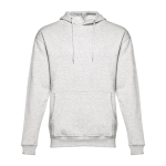 Unisex hooded sweatshirt, 320 g/m2, THC Phoenix light grey colour