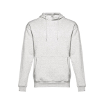Unisex hooded sweatshirt, 320 g/m2, THC Phoenix light grey colour first view