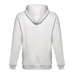 Unisex hooded sweatshirt, 320 g/m2, THC Phoenix light grey colour