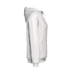 Unisex hooded sweatshirt, 320 g/m2, THC Phoenix light grey colour third view
