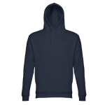 Unisex hooded sweatshirt, 320 g/m2, THC Phoenix navy-blue colour fourth view
