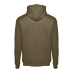 Unisex hooded sweatshirt, 320 g/m2, THC Phoenix military green colour