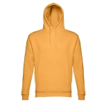 Unisex hooded sweatshirt, 320 g/m2, THC Phoenix dark yellow colour fourth view