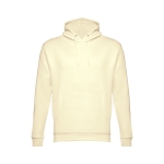 Unisex hooded sweatshirt, 320 g/m2, THC Phoenix light yellow colour first view
