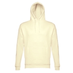 Unisex hooded sweatshirt, 320 g/m2, THC Phoenix light yellow colour fourth view