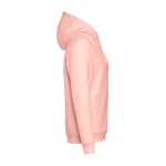 Unisex hooded sweatshirt, 320 g/m2, THC Phoenix salmon colour third view