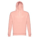 Unisex hooded sweatshirt, 320 g/m2, THC Phoenix salmon colour fourth view