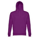 Unisex hooded sweatshirt, 320 g/m2, THC Phoenix purple colour fourth view
