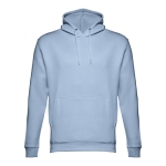 Unisex hooded sweatshirt, 320 g/m2, THC Phoenix pastel blue colour