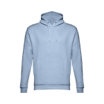 Unisex hooded sweatshirt, 320 g/m2, THC Phoenix pastel blue colour first view