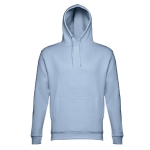Unisex hooded sweatshirt, 320 g/m2, THC Phoenix pastel blue colour fourth view