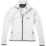 Women's microfibre and polyester jacket, 190 g/m² Elevate Life white colour