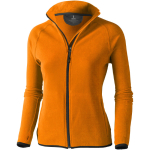 Women's microfibre and polyester jacket, 190 g/m² Elevate Life orange colour