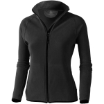 Women's microfibre and polyester jacket, 190 g/m² Elevate Life dark grey colour
