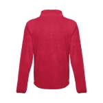 Fleece and polyester jacket, 260 g/m2, THC Helsinki red colour second view