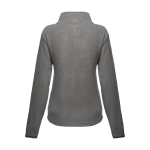 Women's fleece and polyester jacket, 260 g/m2, THC Helsinki grey colour second view