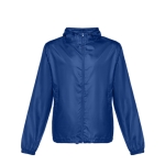 Kid's windproof polyester jackets, 65 g/m2 blue colour