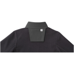 Women's softshell jacket made of polyester, 250 g/m², Elevate Essentials dark grey colour