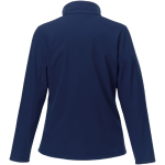Women's softshell jacket made of polyester, 250 g/m², Elevate Essentials navy-blue colour second rear view