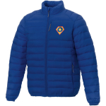 Nylon 380T jacket with insulation, Elevate Essentials blue colour