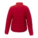 Women's insulated nylon 380T jacket, Elevate Essentials red colour