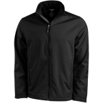 Softshell jacket made of polyester, 270 g/m², Elevate Life black colour