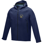 Softshell jacket made of RPET, 280 g/m², Elevate NXT navy-blue colour