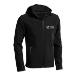 Waterproof polyester softshell jacket 300 g/m², Elevate Life main view