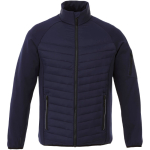 Insulated jacket made of polyester 380T, 245 g/m², Elevate Life navy-blue colour