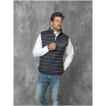 Nylon 380T gilet with insulation, Elevate Essentials dark grey colour