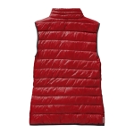 Women's gilet made of nylon 20D and down 115 g/m², Elevate Life red colour