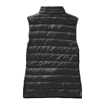 Women's gilet made of nylon 20D and down 115 g/m², Elevate Life dark grey colour