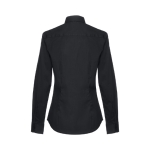 Women's cotton and polyamide shirt, 115 g/m2, THC Paris black colour second view