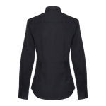 Women's cotton and polyamide shirt, 115 g/m2, THC Paris black colour