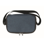 Cooler bag, recycled plastic. Holds 6 cans for promotions blue colour sixth view