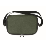 Cooler bag, recycled plastic. Holds 6 cans for promotions dark green colour sixth view