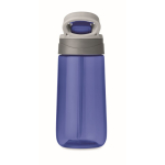Children's drink bottle, BPA free, silicone mouthpiece, 450 ml blue colour fourth view