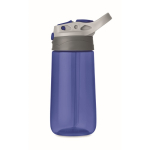 Children's drink bottle, BPA free, silicone mouthpiece, 450 ml blue colour sixth view