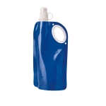 Affordable foldable bottle for runners, 750 ml, Comfy blue colour