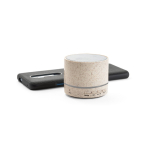 Portable speaker, straw fibre, Bluetooth, 3W output natural colour fourth view